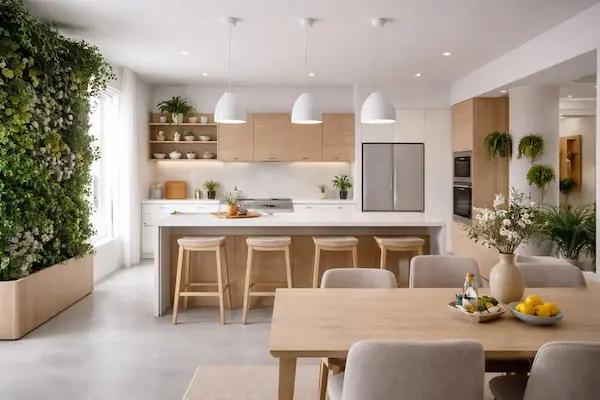 Cocinas de concepto abierto y social